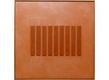 Leinwandbild KARE DESIGN "Art Row Braun 100x100cm", braun (farbe bild(er): braun), B:100cm H:100cm T:4cm, Baumwolle, MDF, Massivholz, Bilder, Leinwandbild