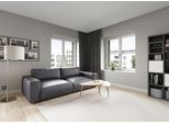 Big-Sofa MUSTERRING "LUCIA Mega Sofa, hoher Sitzkomfort, Breite 252cm, Kontrastnaht", grau (fango bax), B:252cm H:81cm T:124cm, Flachgewebe FLORIS (100% Polyester);Flachgewebe VALMONT (60% Baumwolle/ 40% Leinen);Microfaser CRONA (100% Polyester), Sofas, Big-Sofa, in vielen Qualitäten und 4 unterschiedlichen Nähten, 2,5-Sitzer