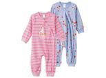2 Baby Schlafanzüge aus Bio-Baumwolle