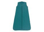 Babyschlafsack SCHLUMMERSACK "Schlafsack ohne Füßen 2.5 Tog" Gr. 80, petrol, Schlafsäcke, Baby, L: 80cm, Obermaterial: 100% Baumwolle CO., L:80cm
