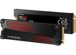 SAMSUNG interne SSD "990 PRO Heatsink", schwarz, 4000 GB, Schreibgeschwindigkeitmaximal 6900 MB/s Lesegeschwindigkeitmaximal 7450 MB/s, Festplatten