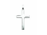 Kette mit Anhänger ADELIA´S "Damen & Herren 925 Silber Kreuz Anhänger", silber, Halsketten, Damen, Silber 925 (Sterlingsilber), Schmuckset - Set mit Halskette