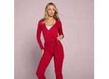 MP Damen Tempo Wickeltop - Rosenrot - L