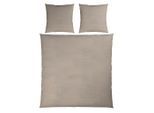 Novel Bettwäsche, Beige, Textil, 200x200 cm, Oeko-Tex® Made IN Green, pflegeleicht, hautfreundlich, schadstoffgeprüft, Schlaftextilien, Bettwäsche, Bettwäsche, Übergrößen-Bettwäsche