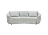 Carryhome 3-Sitzer-Sofa, Mintgrau, Kunststoff, Füllung: Polyester, 217x71x95 cm, Wohnzimmer, Sofas & Couches, Sofas, 3-Sitzer Sofas