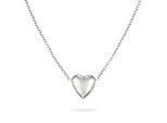 Kette mit Anhänger COPENHAGEN STUDIOS "Schmuck Geschenk Edelstahl Halskette Balloon Hearts", silberfarben, Halsketten, Damen, Edelstahl, L: 50 B: 1,7mm, B:1,7mm