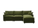 Ecksofa Ulicia ¦ grün ¦ Maße (cm): B: 265 H: 82 T: 156.0
