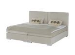 Familien-Boxspringbett Swanage ¦ beige ¦ Maße (cm): B: 244 H: 125