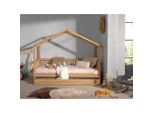 Vipack , Naturfarben , Holz, Holzwerkstoff , Eiche,Eiche , massiv, teilmassiv,massiv , 90x200 cm ,