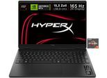 HP Gaming-Notebook "HyperX OMEN 15-gb0071ng", shadow schwarz, 16 GB RAM 512 GB SSD, Ryzen 7, Windows 11, Notebooks, Gaming-Notebook
