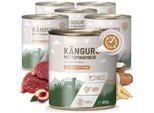 REAVET Hundenassfutter – Känguru mit Topinambur an Pastinake & Pflaume | 6 x 800g