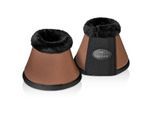 Equinate Hufglocken Furlyn mit synthetischem Lammfell braun XXL