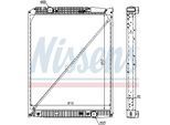 NISSENS Kühler, Motorkühlung 62649a für Mercedes