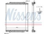 NISSENS Kühler, Motorkühlung 63331a für Iveco