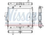 NISSENS Kühler, Motorkühlung 67046 für HYUNDAI