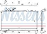 NISSENS Kühler, Motorkühlung 68507 für MAZDA