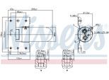 NISSENS Trockner, Klimaanlage 95508 für RENAULT TRUCKS