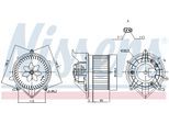 NISSENS Innenraumgebläse 87433 für MINI