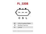 AS-PL Generatorregler are5110 für MITSUBISHI NISSAN