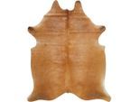 Linea Natura Rinderfell, Braun, Fell, Echtleder, Rindleder, Tier, Tierform, 160x250 cm, Teppiche & Böden, Teppiche, Fellteppiche