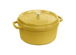 Staub La Cocotte Cocotte 28 cm, rund, Citron, Gusseisen
