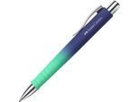 Faber-Castell Druckkugelschreiber Poly Ball XB, XB-Mine, buzzing blue