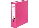 Falken PP-Color Ordner, DIN A4, Rückenbreite 80 mm, 1 Stück, pink
