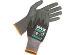 Arbeitshandschuhe uvex phynomic XG, EN 388 4 1 2 1 X, Polyamid/Elastan, schwarz, Größe 6, 10 Paar
