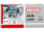 Heftklammern 24/6 DIN Super, 1000 Stück