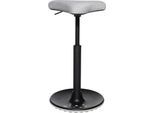 Stehhilfe Topstar Sitness H1, höhenverstellbar, um 360 ° drehbar, dynamisches Sitzen & Stehen, grau/grau