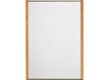 moedel Wandschild LMH, DIN A4, Hochformat, Holz- und Aluminiumrahmen, Klebe- oder Schraubmontage, B 308,5 x H 422,5 mm, bronze/Eiche