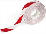 Bodenmarkierungsband Durable, zweifarbig, selbstklebend, 30 m Länge, rot/weiß