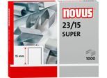 Heftklammern 23/15 Super, 1000 Stück