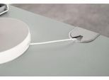 Schäfer Shop Genius Schreibtisch MODENA FLEX, elektrisch höhenverstellbar, Rechteck, T-Fuß, B 1800 x T 800 mm, Ahorn/weißalu
