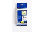brother Schriftbandkassette TZe-S131, 12 mm breit, farblos/schwarz