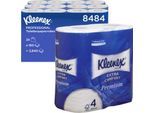 Kleenex® Toilettenpapier 8484, 4-lagig, 6 Päckchen á 4 Rollen, 160 Blatt/Rolle, weiß