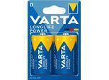 VARTA Batterien Longlife Power, Spannung 1,5 V, besonders langlebig, Mono D, 2 Stück