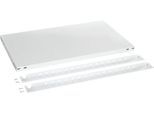 Zusätzlicher Fachboden ORDO Professional, höhenverstellbar, Tragkraft bis 140 kg, B 750 x T 500 x H 40 mm, Stahl, verkehrsweiß RAL 9016