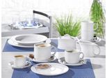 Kaffeegeschirr Adrina, weiß, Porzellan, 20-teilig