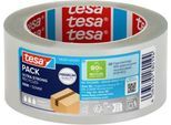 Packband tesapack® Eco & Ultra Strong EcoLogo® 58297 , extrastarke Haftkraft, für Pakete bis 30 kg, reißfest, UV-beständig, 90 % PCR-PET, transparent, L 66 m x B 50 mm