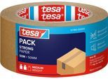 Packband tesapack® Paper ecoLogo®, aus Papier, 50 m x 50 mm, Stärke 107 µ, 6 Rollen