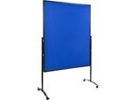 Moderationswand Legamaster PREMIUM PLUS mobile, Textil, blau