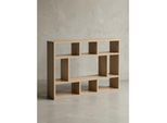 Wandregal Eiche Holz Freischwebend Modern, Sonoma 75x16x51 cm