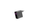 Sitecom Ladegerät 70W GaN 2x USB C 1x USB mit LED Display und