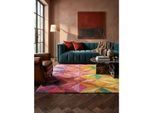 Wollteppich handgeschnitzt Bunt 120 x 170 cm - DERWENT Kadima Design