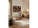 Wandregal Massivholz Modern Stil 80x55x15 cm Groß Schwebend