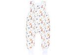 Babyschlafsack TUPTAM "Schlafsack mit Füßen Baby Ganzjahresschlafsack mit Beinen 2,5 Tog" Gr. 80, shu01 wald tiere eule reh igel fuchs beige braun, Schlafsäcke, Baby, L: 86cm, Obermaterial: 100% Baumwolle CO., L:86cm