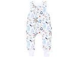 Babyschlafsack TUPTAM "Schlafsack mit Füßen Baby Ganzjahresschlafsack mit Beinen 2,5 Tog" Gr. 116, wintertiere blau beige elch pinguin robbe, Schlafsäcke, Baby, L: 122cm, Obermaterial: 100% Baumwolle CO., L:122cm