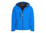 Cappuccino Italia Softshell hood jacket royal
