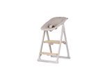 Chipolino Hochstuhl Quatro 4in1 Babywippe Lernturm Kinderstuhl Tablett Fußstütze beige